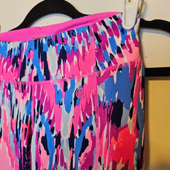 Lilly Pultizer Luxletic Callie Weekender "Free Spirit" leggings small High rise - Picture 7 of 8